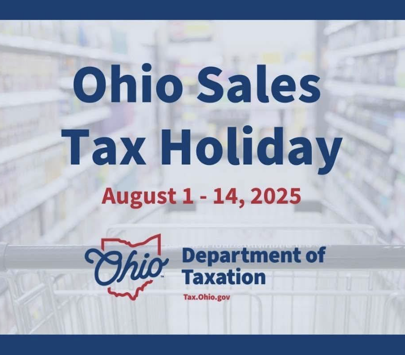 Ohio Sales Tax Holiday